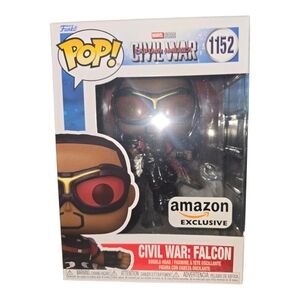FUNKO pop! Fakcon-Marvel Captian America Civil War 1152 AMZN exclusive